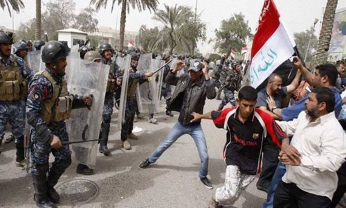 تظاهرات في جنوب العراق احتجاجاً على الفساد وتردي الخدمات