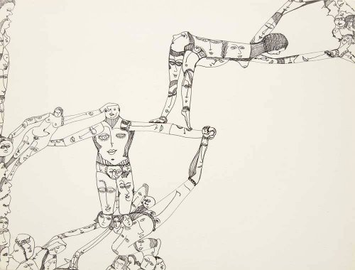 Lips and Lust: Lebanese artist Huguette Caland celebrated in solo UK exhibit