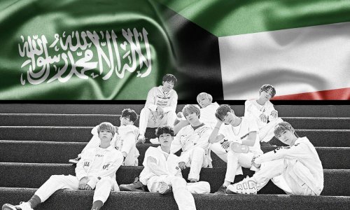 "وين عايشين؟ بعصر الجاهلية"... سعوديون يهزأون بالكويت بسبب فرقة كورية