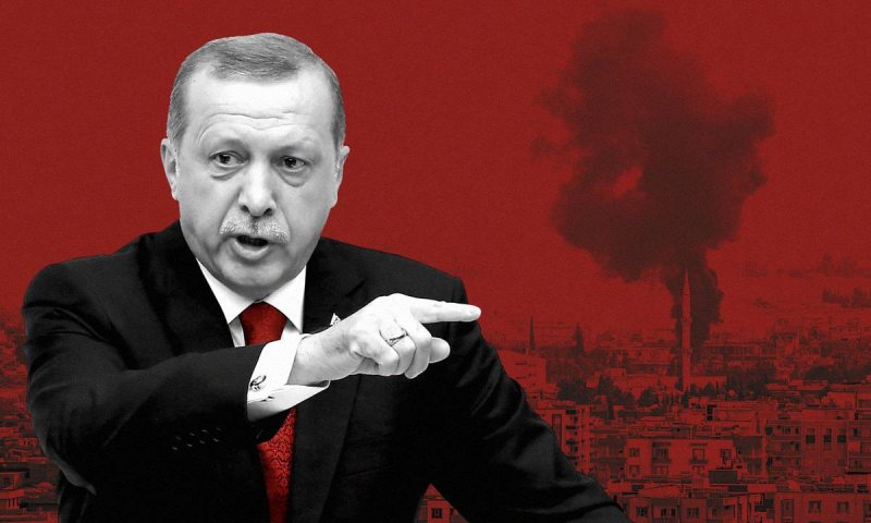 أردوغان: لن توقفنا قوة حتى انسحاب الأكراد من 