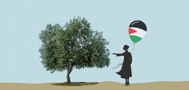 قصة ملصق لمقاطعة البضائع الإسرائيلية... فلسطين في الواقعية السحرية