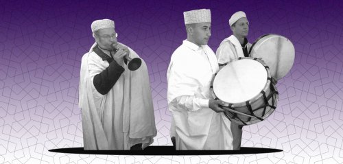 موسيقى العادات والتقاليد بجلد الماعز وحطب الجوز... فرقة "إضبالن" الجزائرية
