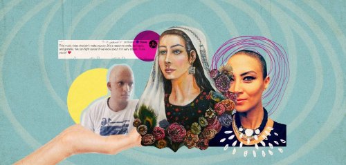 "صعب العنوان"... كيف جسد فنانو غزة الأحاسيس القاسية في مقاومة السرطان؟