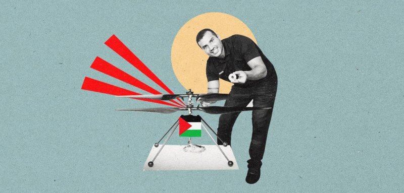 من حصار غزة إلى المريخ… الفلسطيني لؤي البسيوني وأول هليكوبتر فوق الكوكب الأحمر