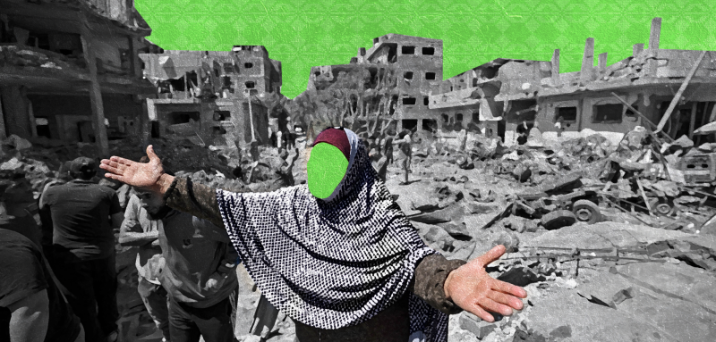 "كانت الفساتين الملونة في الانتفاضة الأولى"... لباس الصلاة "زي حرب" النساء في غزة
