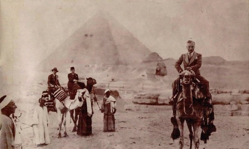 گشت‌وگذارهای یک «ولگرد» مردم‌دوست ... گزارشی از سفر چارلی چاپلین به مصر