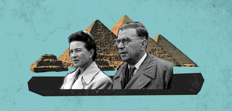 نیامده‌ام تا اگزیستانسیالیسم را به مردم یاد بدهم... درباره‌ی سفر ژان پل سارتر به مصر