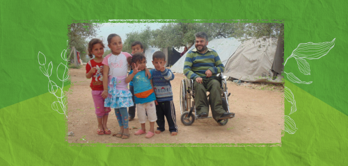 حكاية سوريّ من ذوي الإعاقة لم "يستسلم" للحرب!