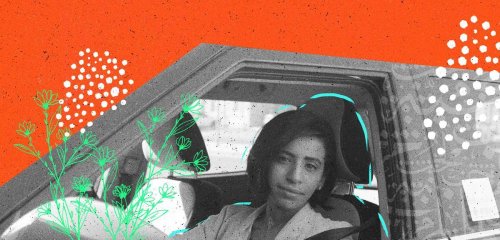 روزها پشت میز ریاست و شب‌ها پشت فرمان… یک راننده تاکسی زن در خیابان‌های عربستان سعودی