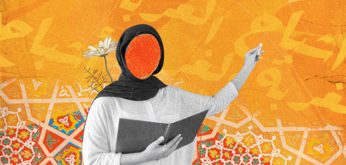 Hijabi Without a Face...On the eve of the French presidential election