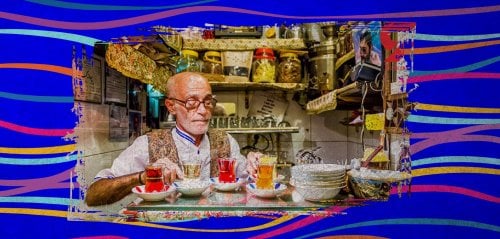 أصغر مقهى العالم في طهران وتفاصيله المثيرة للإعجاب