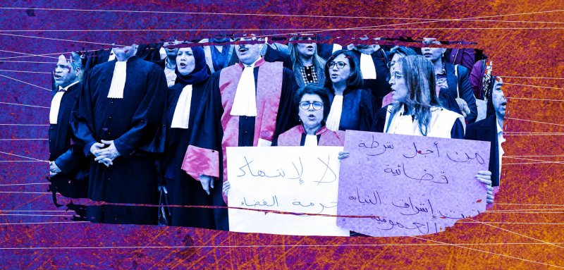 في خطوة جديدة... قضاة تونس يختارون التصعيد والسلطة ترفض الحوار