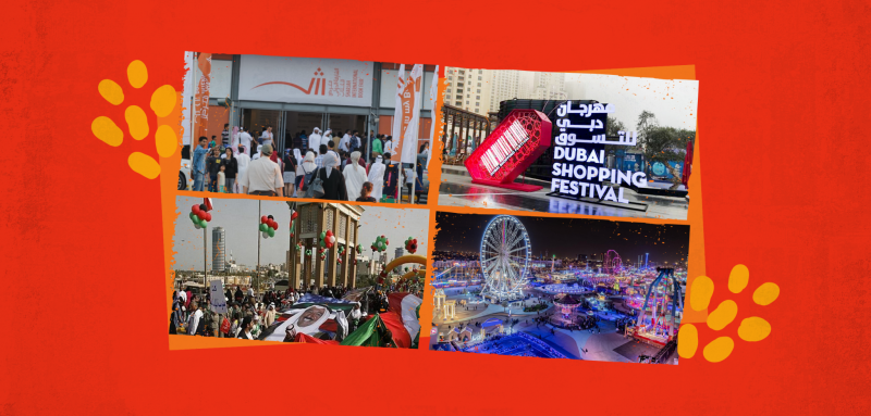 لعشاق السفر والتسوّق... هذه أجمل مهرجانات الخليج على مدار العام