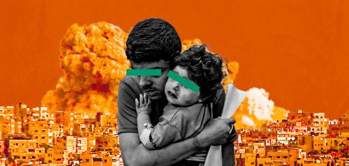 A disney princess under the rubble of Gaza