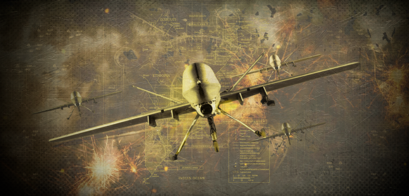 How did Somalia become the latest playground for American and Turkish drone warfare?