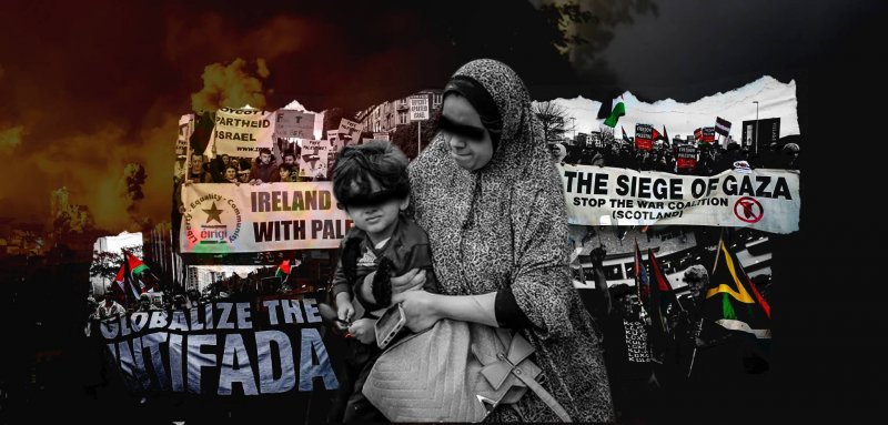 Why do non-Arab countries support the Palestinian cause?