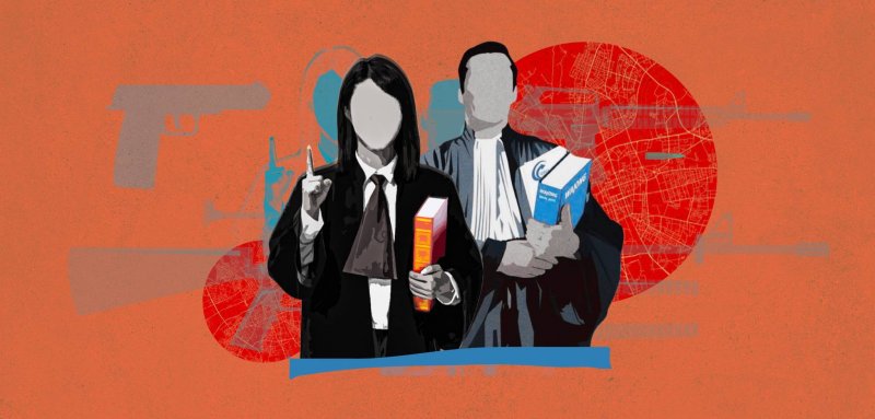 Freely available weapons and a growing influence of non-state forces threaten Iraq's legal profession