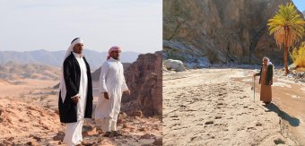 سائحين في صحراء سيناء