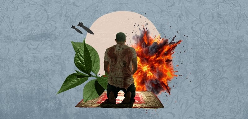 استخدام الدين كوسيلة للتأقلم النفسي وتبرير العجز العربي في زمن الإبادة 
