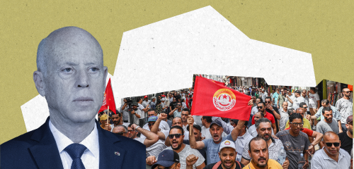 الصراع بين قيس سعيد واتحاد الشغل يحتدم… من ينتزع ولاء الشارع التونسي؟