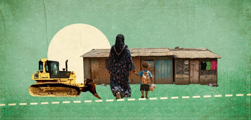 لماذا تُستخدم قوانين البناء العشوائي لتشريد 