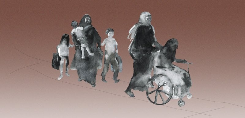 Regarding the pain of Palestinians