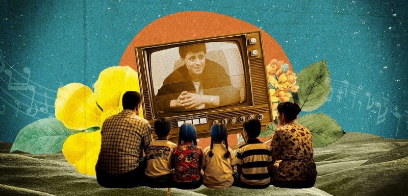 أبي وجورج وسوف وأنا 
