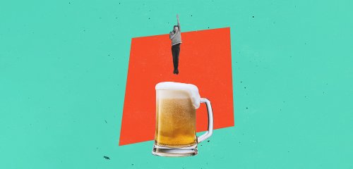 حديث مع البيرة الألمانية 
