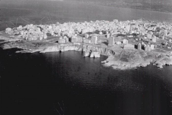 لبنان العام 1972 من المنطاد (فيديو)