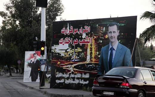 سوريا... لا تعددية حتى في الحملات الانتخابية