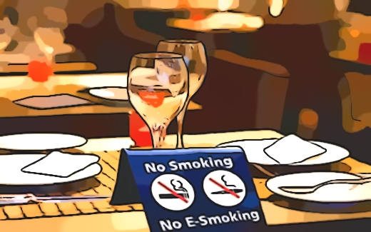 لا للسجائر الإلكترونية في الخليج