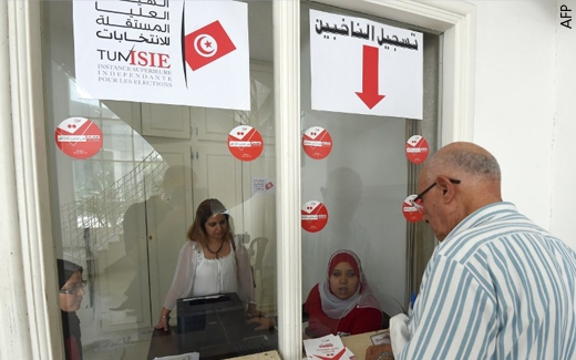 أجواء الاستعدادات الانتخابية في تونس