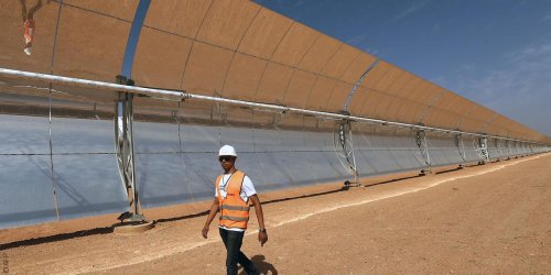المغرب تنشئ أكبر محطة توليد طاقة شمسية في العالم
