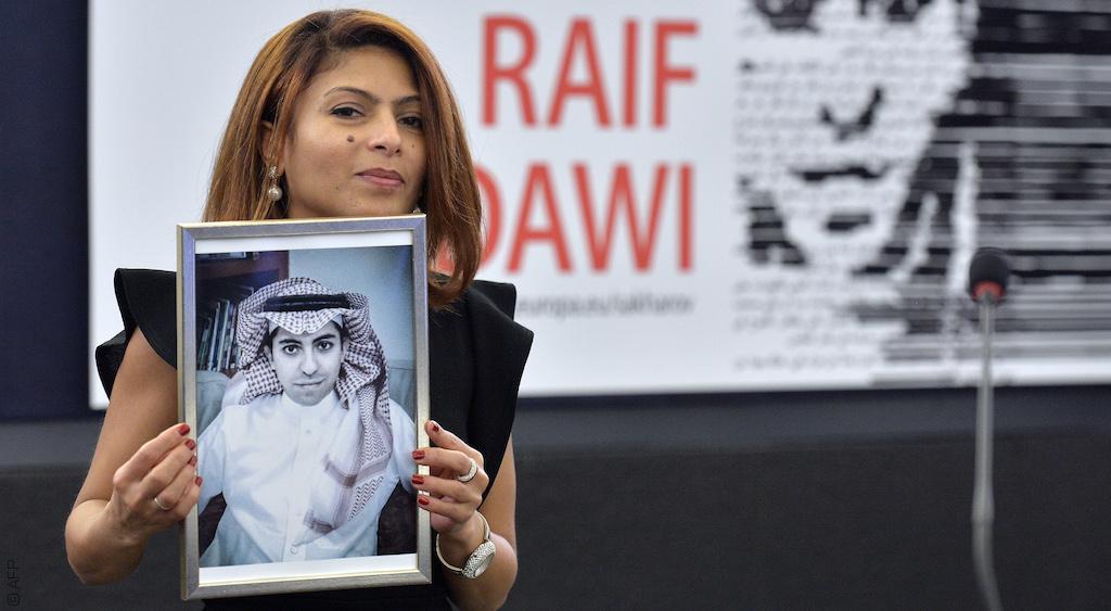 جائزة ساخاروف للمدوّن السعودي المسجون رائف بدوي
