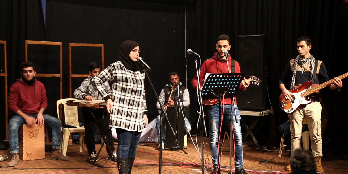 تجربة موسيقية جديدة من غزة