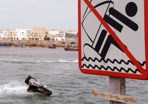 الجيت سكي آخر صيحة للهرب نحو أوروبا
