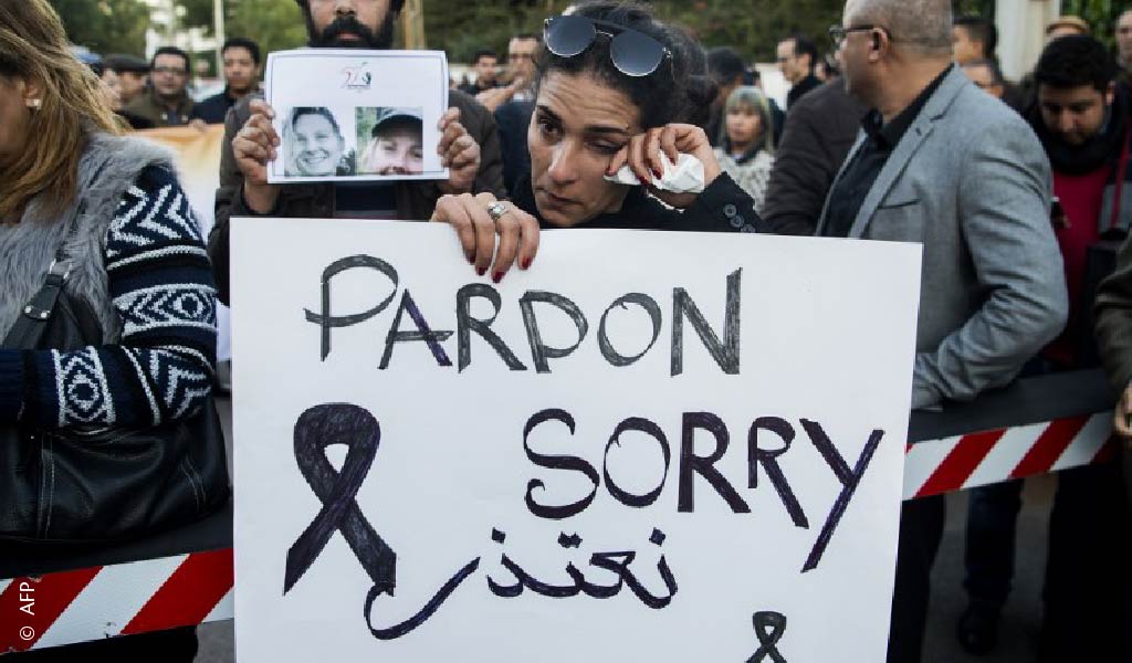 المغرب يُدين حكومةً وشعباً جريمةَ ذبح السائحتين وإيطاليا تحذر مواطنيها 